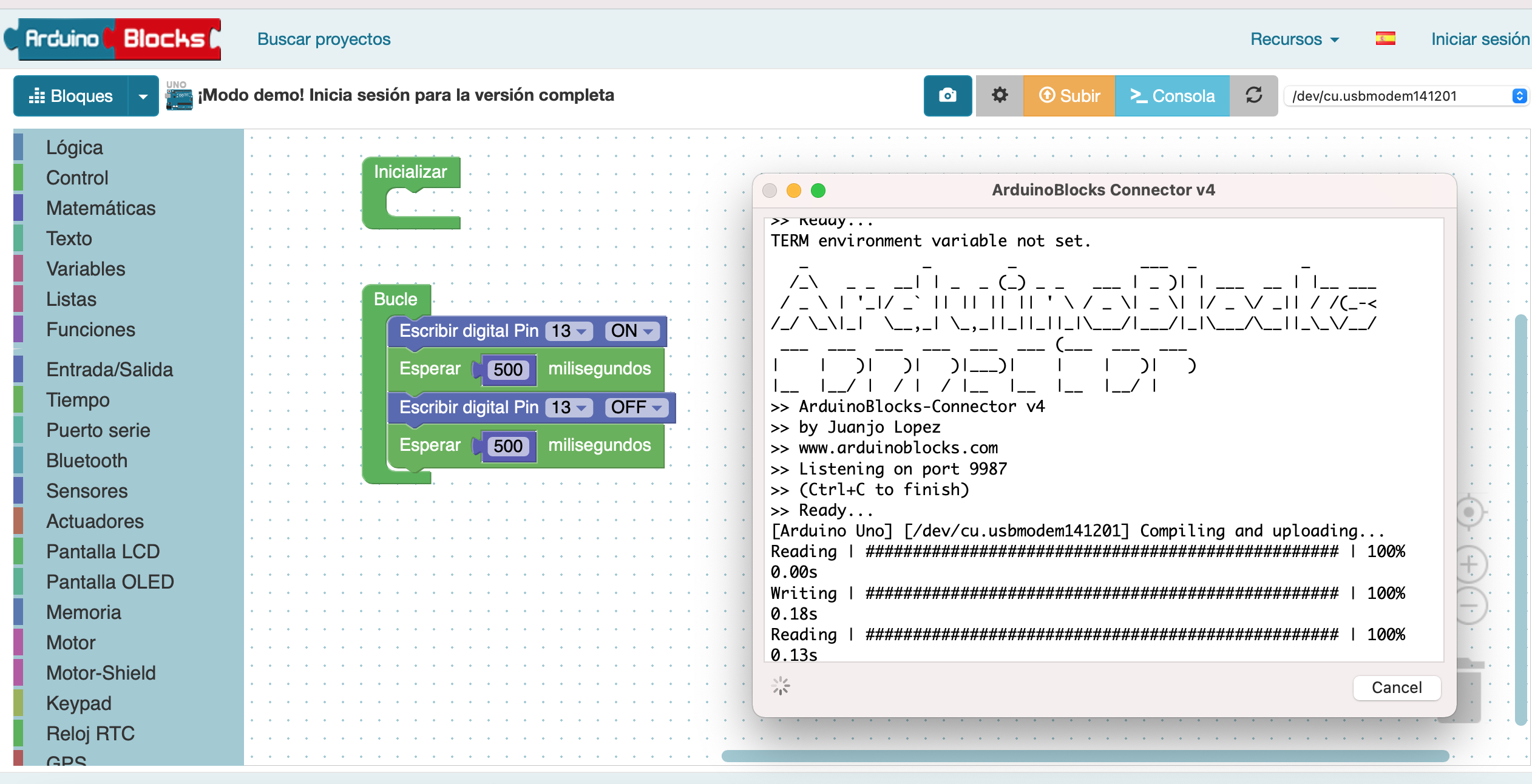 Arduinoblocks